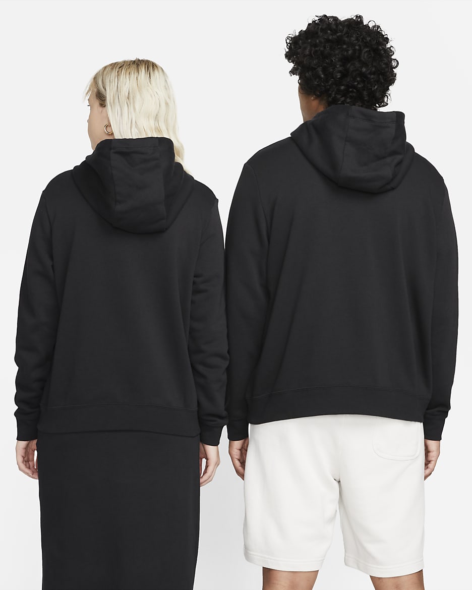 Nike women's club fleece hoody best sale